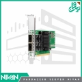 HPE InfiniBand HDR100Ethernet 100Gb 2-port QSFP56 PCIe4 x16 MCX653106A-ECAT Adapter (P23666-B21)