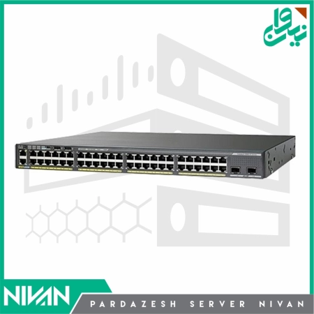 Switch Layer 2 & 3 POE 2SFP+ 740W Cisco Catalyst WS-C2960XR-48FPD-I