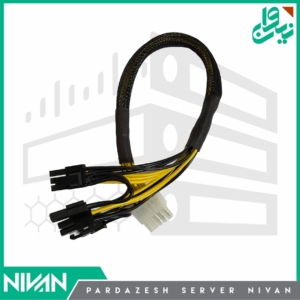 کابل گرافیک سرور اچ پی HPE Gen8 /Gen9 GPU 2x 8-Pin (6+2) cable kit